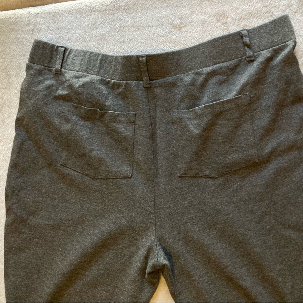 Intro.‎ Medium Grey Straight Leg Stretch Woman Pants - Picture 6 of 9